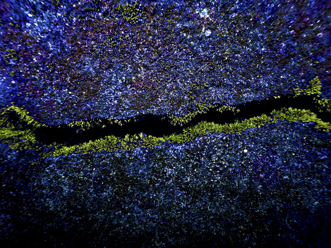 Cosmic Return — Resurface Series fine art print by Mohith Rai Srivastav